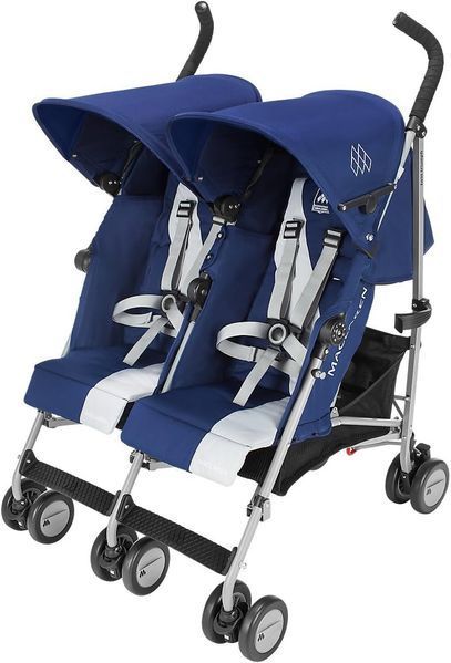 Коляска для двойни TWIN TRIUMPH, Blue/Silver, MACLAREN WM1Y120042 фото