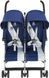Коляска для двойни TWIN TRIUMPH, Blue/Silver, MACLAREN WM1Y120042 фото 2