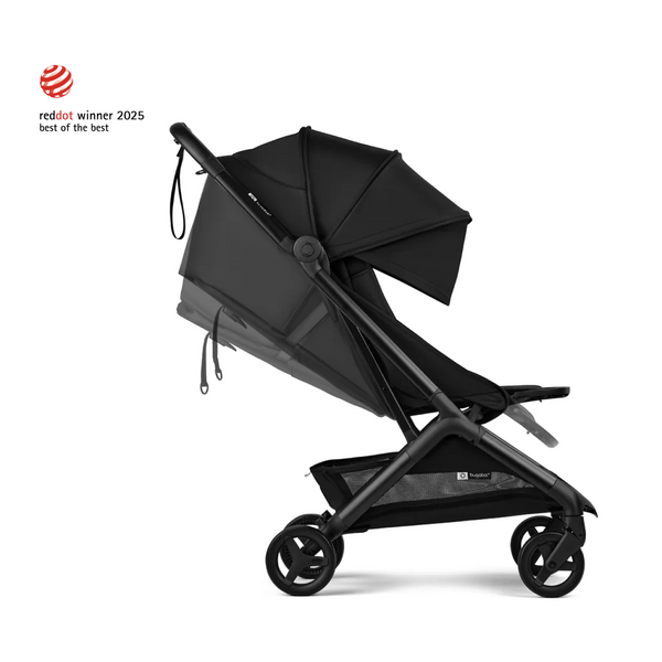Прогулянкова коляска Bugaboo Butterfly 2,  BLACK/HERITAGE BLACK 100338022  фото