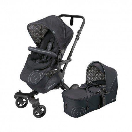 Коляска 2 в 1 NEO SCOUT SET, колір Cosmic Black, чорний NESC0983 фото