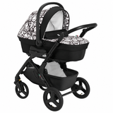 Коляска 2 в 1 DINAMICO SMART, цвет чорно-белый граффити 897010/782 фото