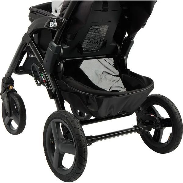 Коляска 2 в 1 DINAMICO SMART, колір чорно-біле графіті 897010/782 фото