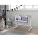 Люлька дитяча "CODODO", White + постiль, Micuna MO-1639/TX-1640-Grey/TX-1694 фото 8