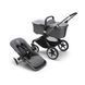 Універсальна коляска 2 в 1 Bugaboo Fox 3 GRAPHITE/GREY MELANGE без каптура 2306010041 фото 1