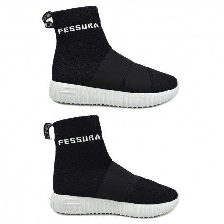 Кроссівки DINGHYGANG FUR Fessura  KID075/black/38 фото