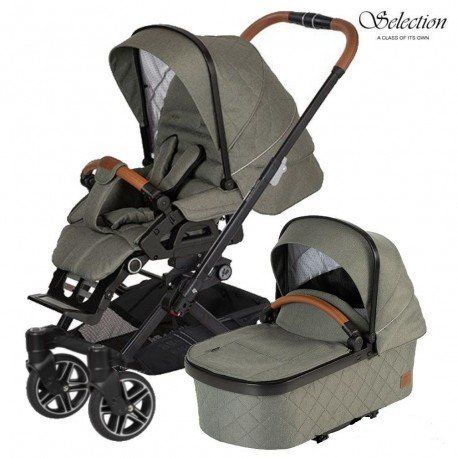 Коляска 2 в 1 YES GTS SELECTION, колір Olive, оливковий 2317129549-1 фото