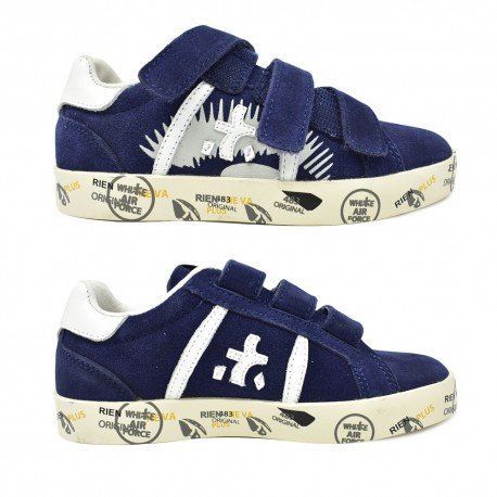Кросівки Premiata дитячі 00IS9301/SUEDE_BLU/33 фото