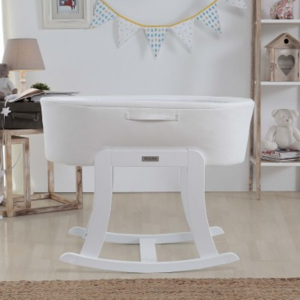 Люлька дитяча "NACELLE" з еко-шкіри, White/Beige, Micuna MO-1782NACELLE WHITE B фото