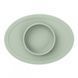 Миска-килимок оливковий TINY BOWL SAGE фото