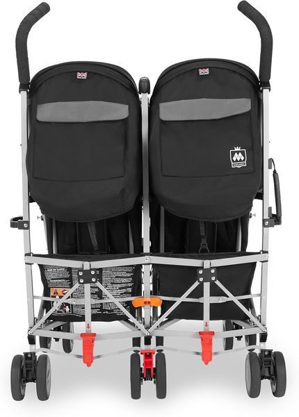 Коляска для двойни TWIN TRIUMPH, black/charcoal, Maclaren WM1Y120032 фото