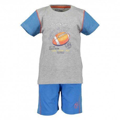 Комплект (футболка + шорти) Blue Seven дитячий 826006/659/128 фото